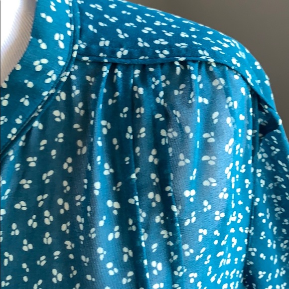 Halogen Floral Flowy top - Picture 4 of 8